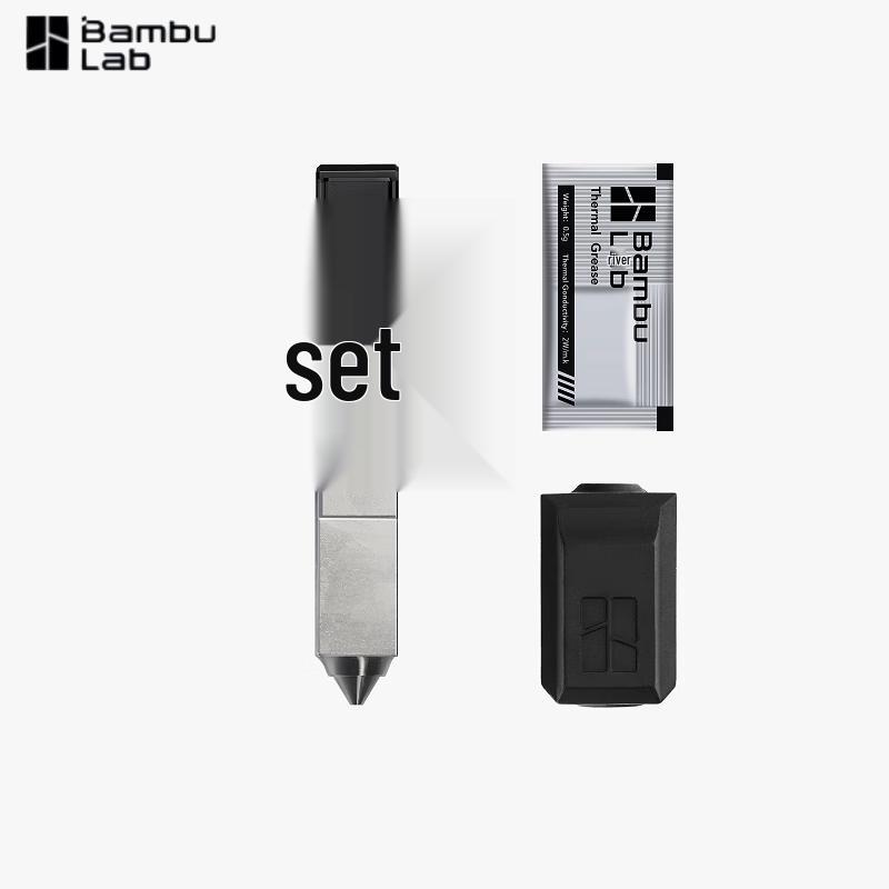 Сборка закаленной стальной сопла для 3D-принтера Bambu Lab