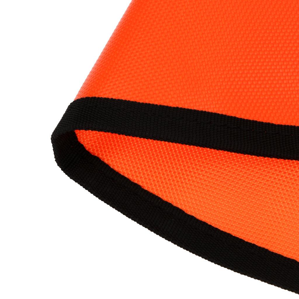 Waterproof Nylon Changing Mat for Beach / Rocks Mud Surfing Wetsuit Orange (60cm dia.)