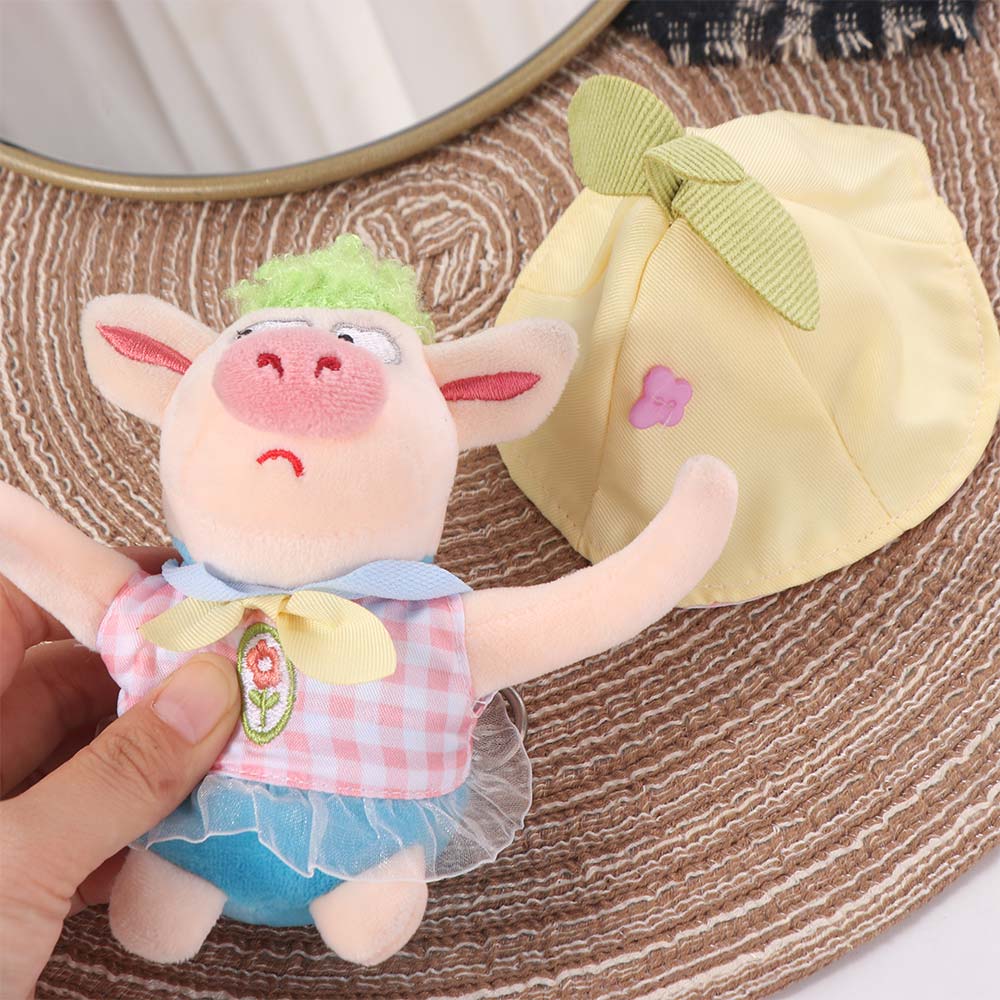Soft Cotton Plush Doll Outfit Cartoon Design Mini Doll Clothes Cotton Doll Rompers Doll Dressing