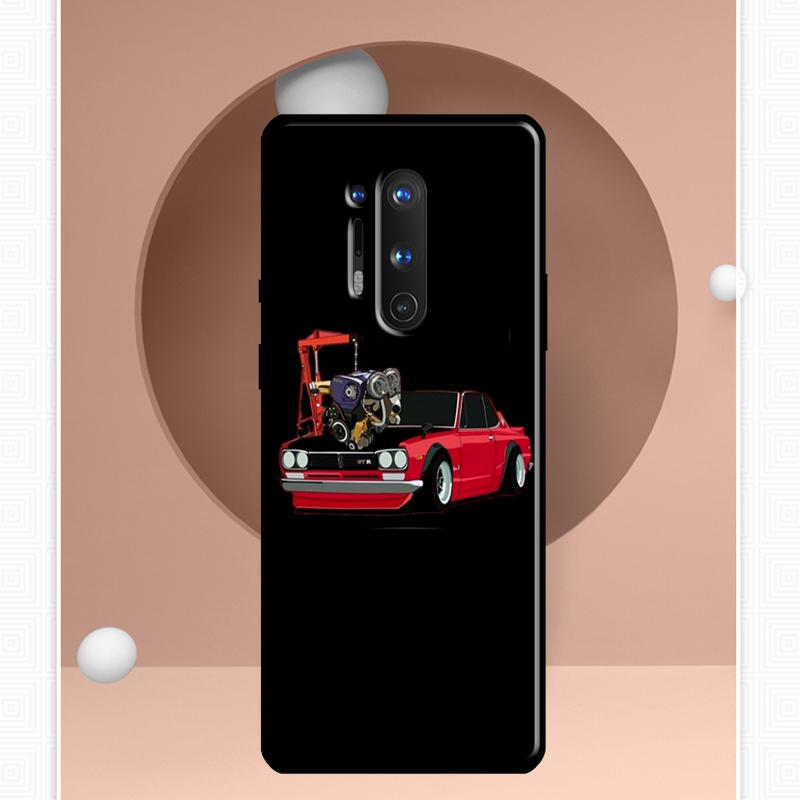 Sportwagen JDM Drift Hülle für Oneplus 10T 8T 9R 9RT Ace 11 9 10 Pro Hülle für Oneplus Nord N20 N10 2T CE 2 Lite