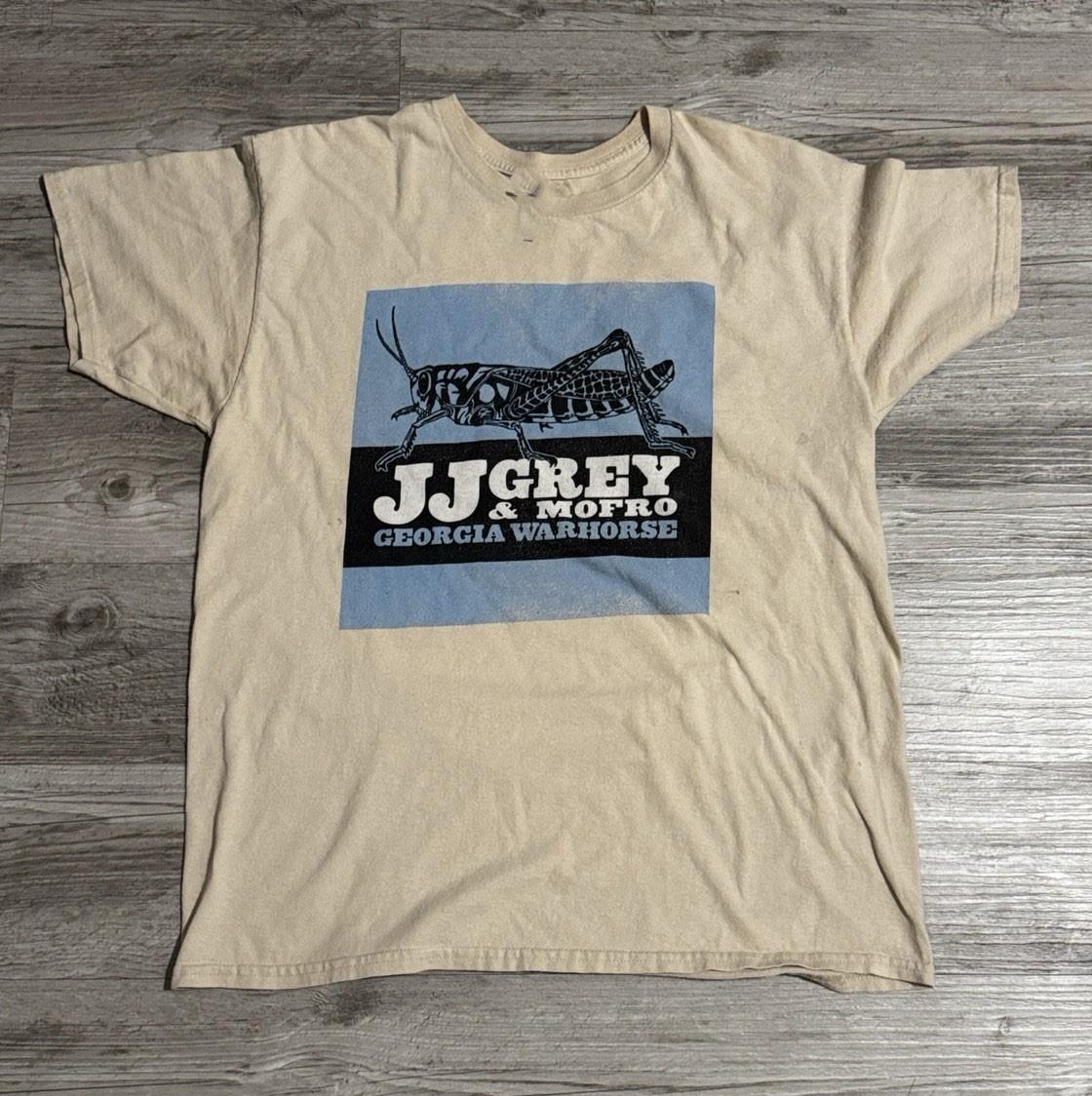 JJ Grey & Mofro Georgia Warhorse Shirt Sand Unisex S-5XL 1V1218 XXL