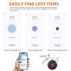 For Android Tracker Tag GPS Tracker Anti-Lost Item Locator Waterproof Wallet Tracker for Keys Wallet Luggage Pets
