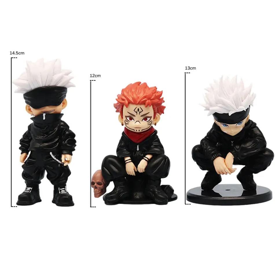 Jujutsu Kaisen 15cm 3 Style Anime Figure Satoru Gojo Action Figure Lord of the Curse Sukuna Figurine Collection Model Doll Toys