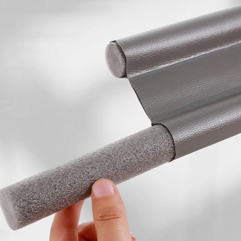 Bande d'étanchéité de bas de porte double face plus épaisse pour bloquer les espaces, joint d'étanchéité sous la porte, coupe-vent