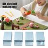 Small Clay Sphere Maker 4Pcs/Set Gel Ball Tools, Polymer Roller, 2mm 3mm 4mm 5mm Miniature Crafting Tools Shaper, Nail Art Bead Roller for 3D Flowers,