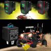 Universal Light Turn Signal Switch + Flasher Relay + Horn Replacement for Motorcycles ATV UTV Golf Cart