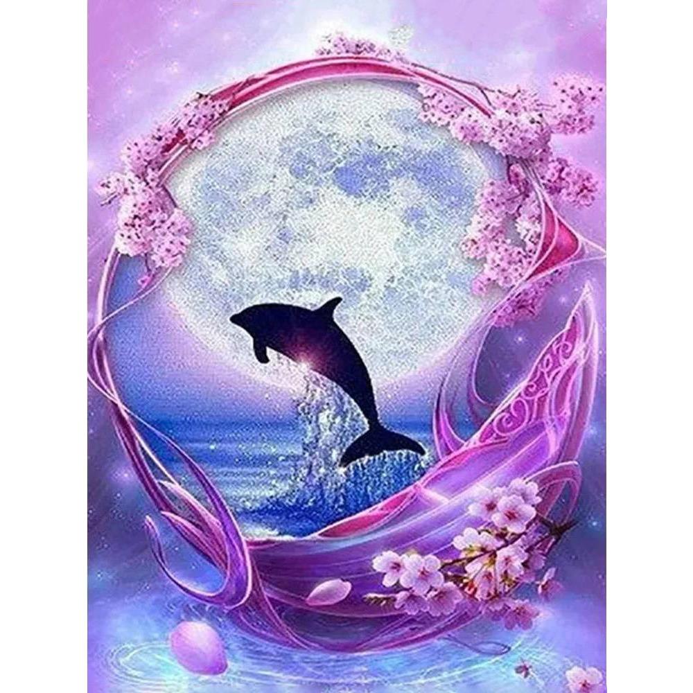 DIY Full Round Diamond Painting Cross Stitch 3D Art Style Home Scene Animal Decorative Diamond Painting 5d Diamond Art Painting