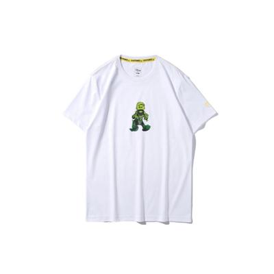 Li-Ning X Disney Joint Limited Edition Mickey und Freunde Cartoon-Print Kurzarm-T-Shirt Herren Tops Weiß AHSP065-1