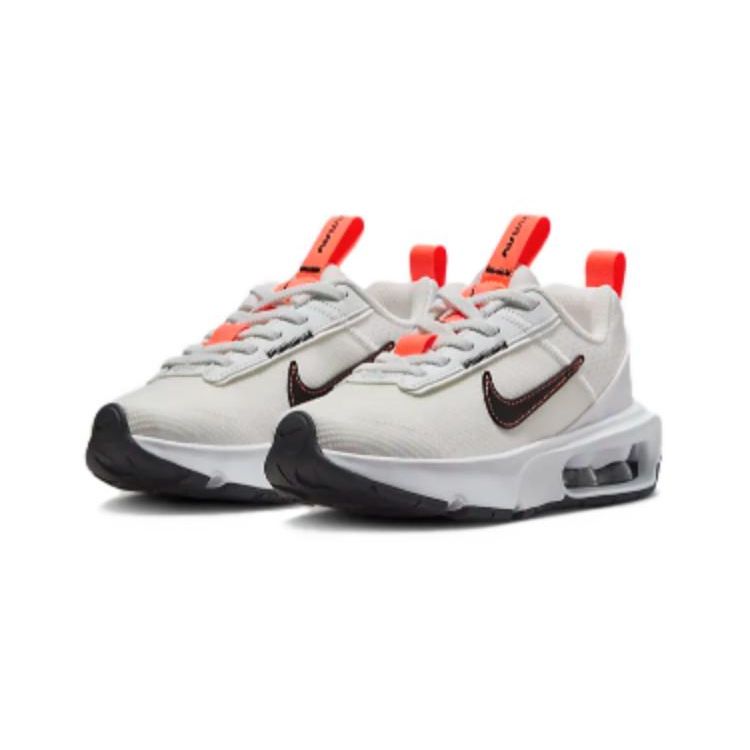 Nike Air Max Interlock Lite PS Summit White Hyper Orange Kids Sneakers Cream Black DH9394-105