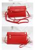 Fashion Quilted Women's Crossbody and Clutch Handbag with Coin Purse