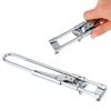 Manuell verstellbarer Dosenöffner aus Edelstahl, Flaschenöffner, Deckelgreifer, Küchenwerkzeug