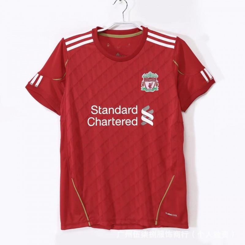 Klassiek Retro Voetbalshirt Korte Mouw Team Sport Training Kleding