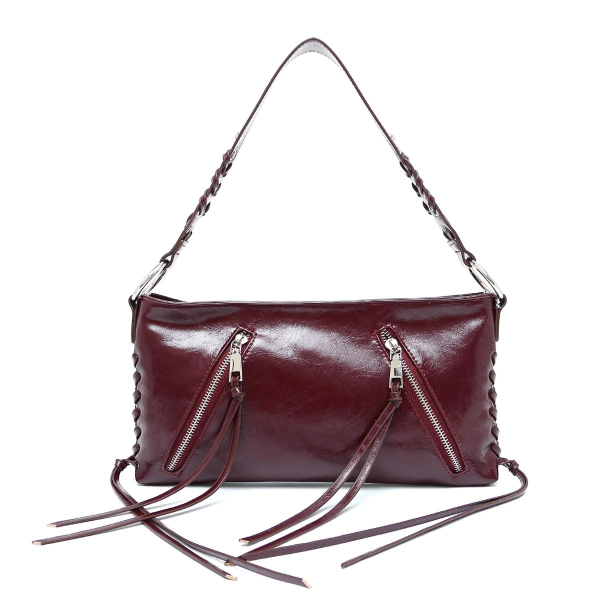 

New Stylish Drawstring Tassel Women s Shoulder Bag Fashion Rivet Handbag Lady Travel Shoulder Bags Daily Work Commuter Bags 2025