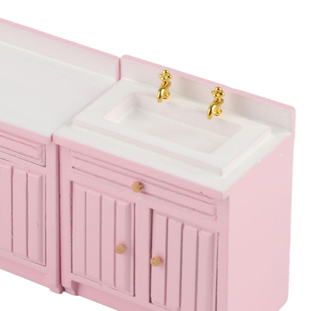 1:12 Miniatur Puppenhaus Zubehör Küche Kochplattform Set Möbel Spielzeug