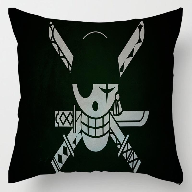 Anime Piece One Cartoon Cushion Cover Pillow Case Sofa Decorative Pillowcover