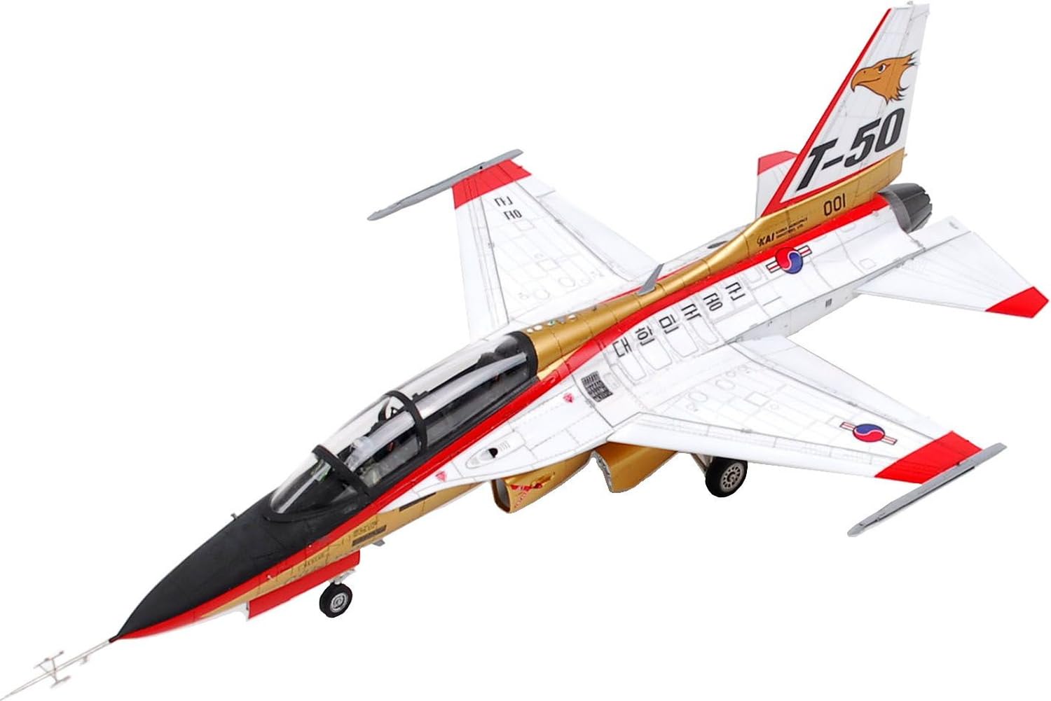

Wolfpack Designs Golden Eagle Prototype Premium Edition Kit Plastic Model WOLWP14824 1/48 T-50 (Airplane)