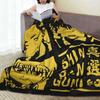 Gintama Kondo X Sougo X Toshiro L Shinsengumi Blankets  Fuzzy Funny Soft Throw Blankets for Bedspread Spring/Autumn