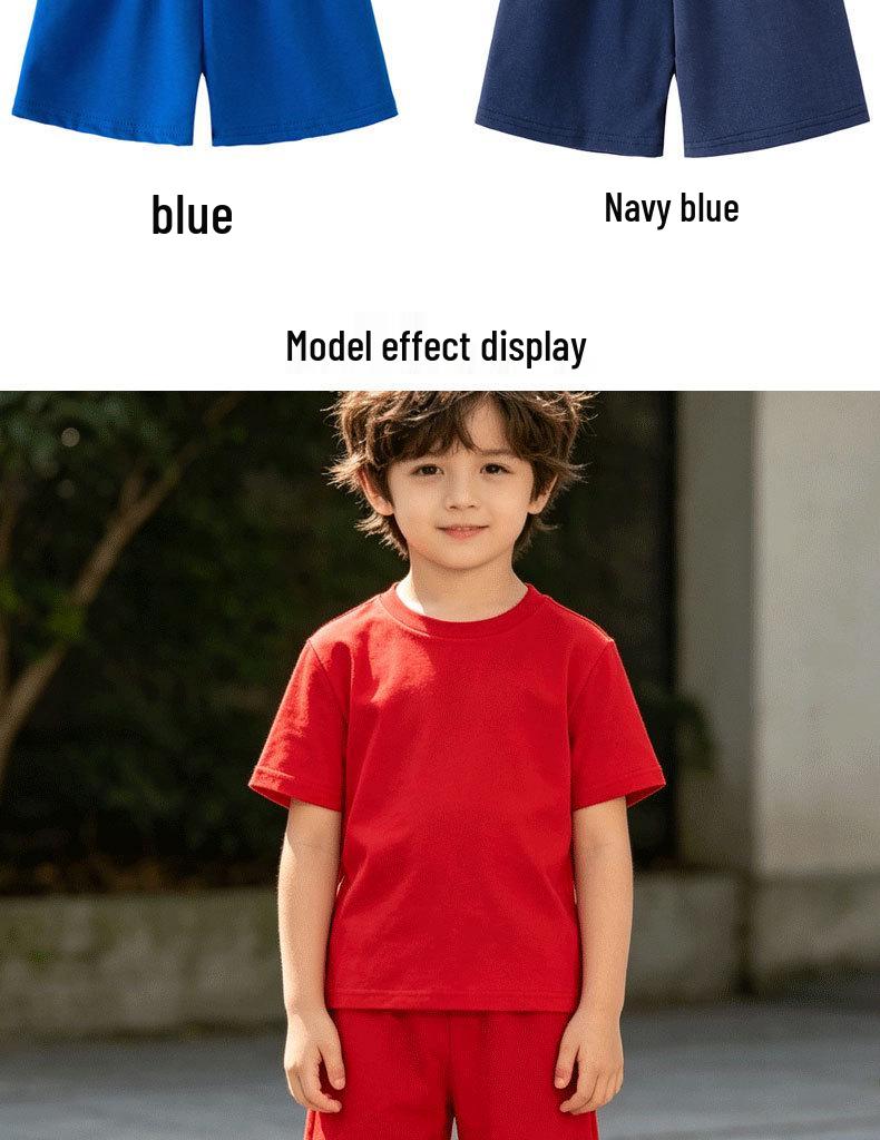 2026 Kids' Pure Cotton Mid-length Casual Shorts for Girls and Boys