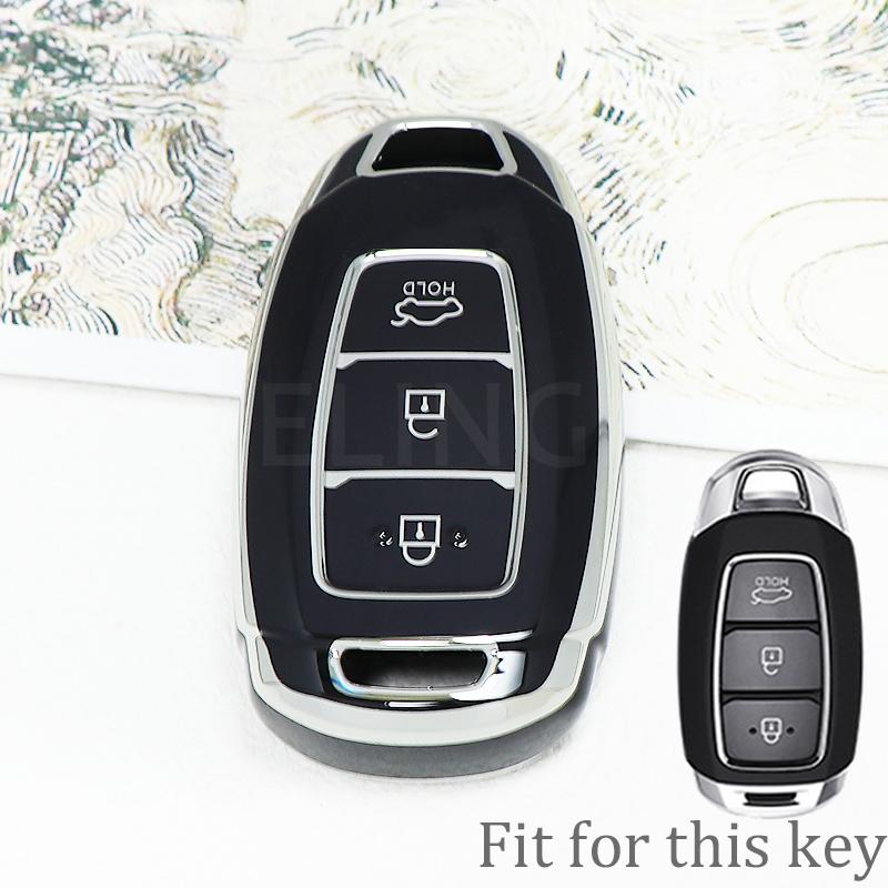 3 4 5 Button Car Key Fob Case Key Fob Cover For Hyundai I30 Ix35 Kona Encino Solaris Azera Grandeur Ig Accent Santa Fe Palisade