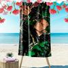 Roronoa Zoro Print Beach Towel, Large Soft Quick Dry Towel for Beach Camping Swimming