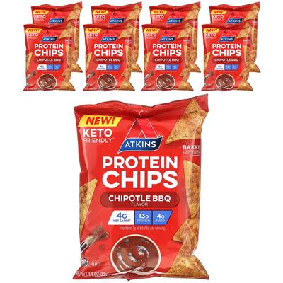 Protein Chips, Chipotle BBQ, 8 Päckchen, 1,1 oz (32 g) jeder