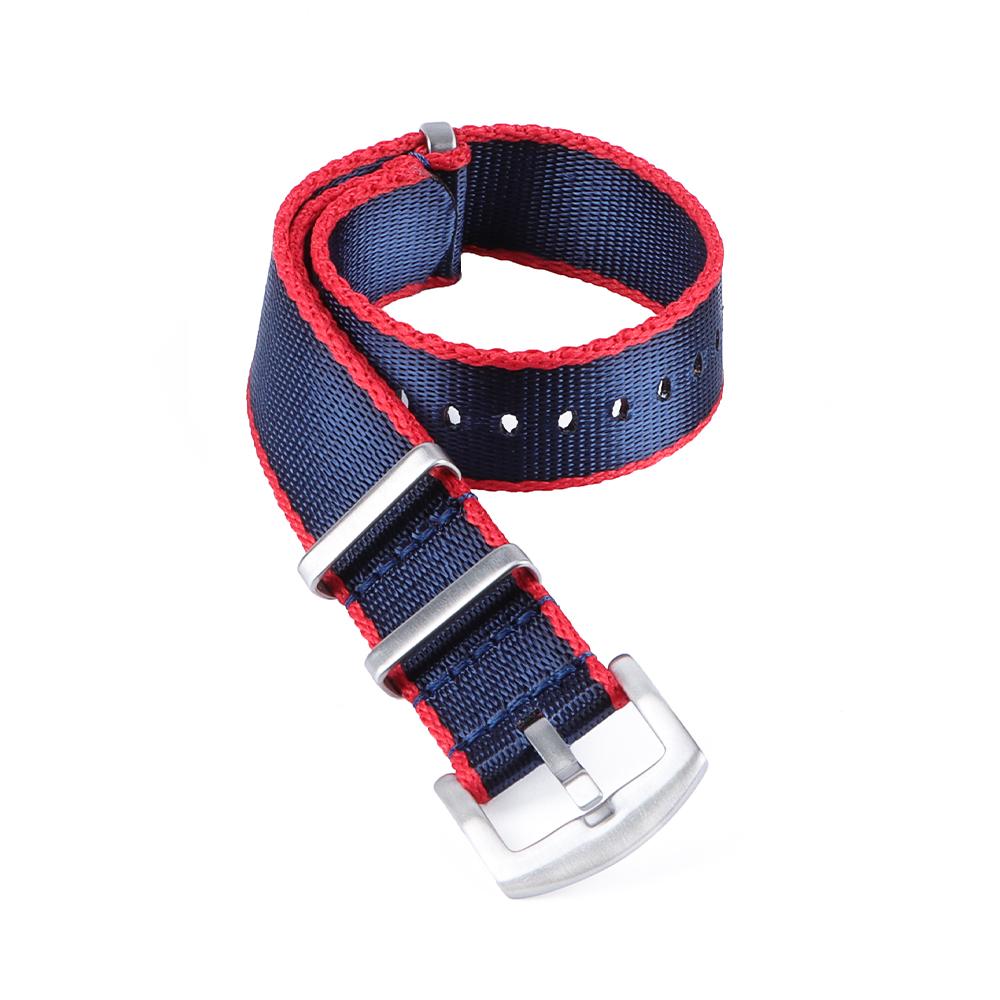 Nylon Watch Strap 18mm 20mm 22mm For Samsung Galaxy watch For Huawei watch GT Sports Strap Fabric Wristband Belt Stainless Steel