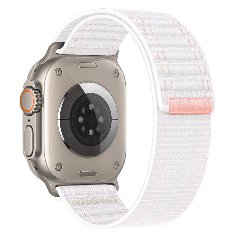 Nylon Strap for Apple Watch Series 10 9 8 7 6 5 SE 2 44mm 45mm 42mm 38 40mm 41mm Watchband For iWatch Ultra 2 Bracelet