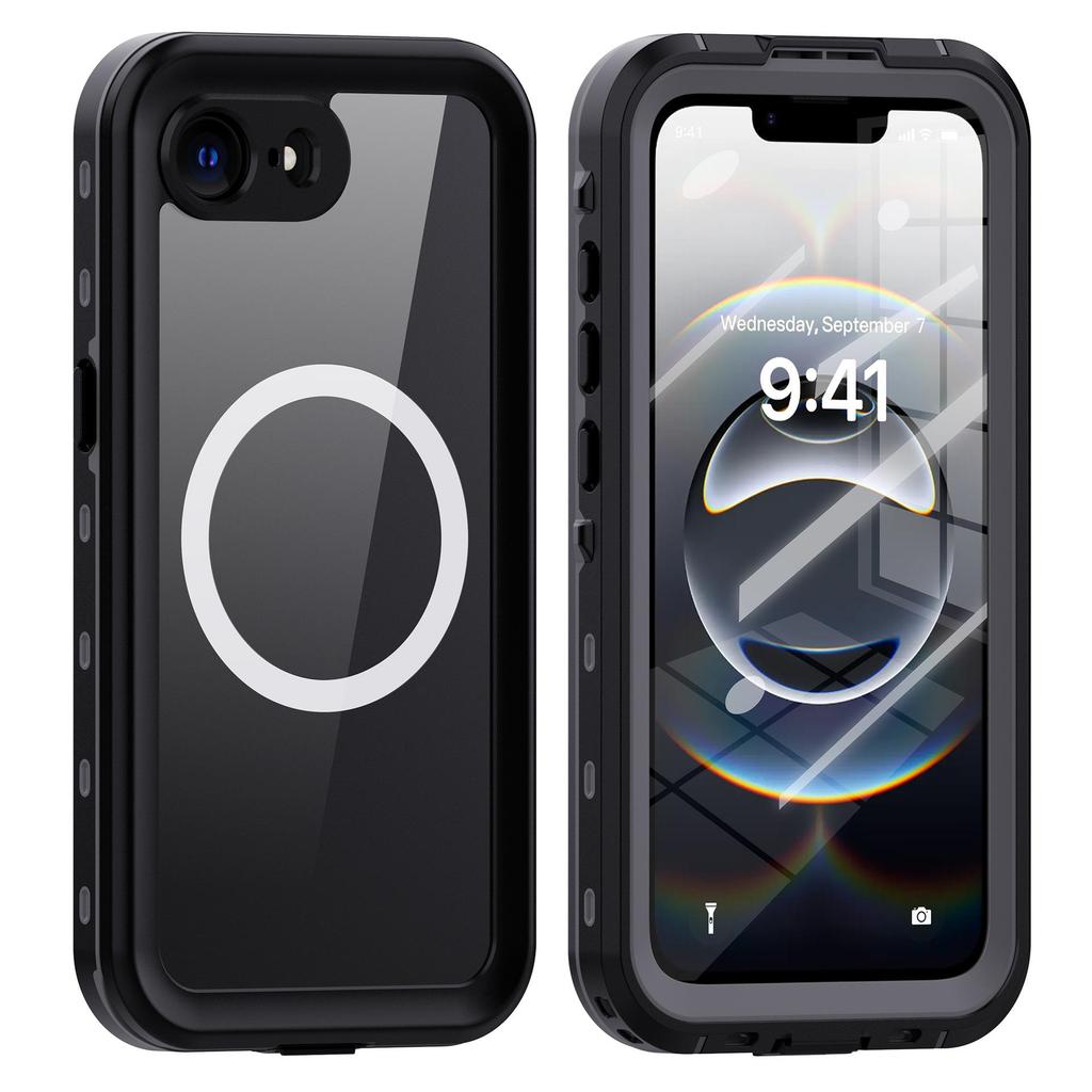 iPhone 16e Waterproof Drop-proof Full Coverage Protective Case for Outdoor Swimming