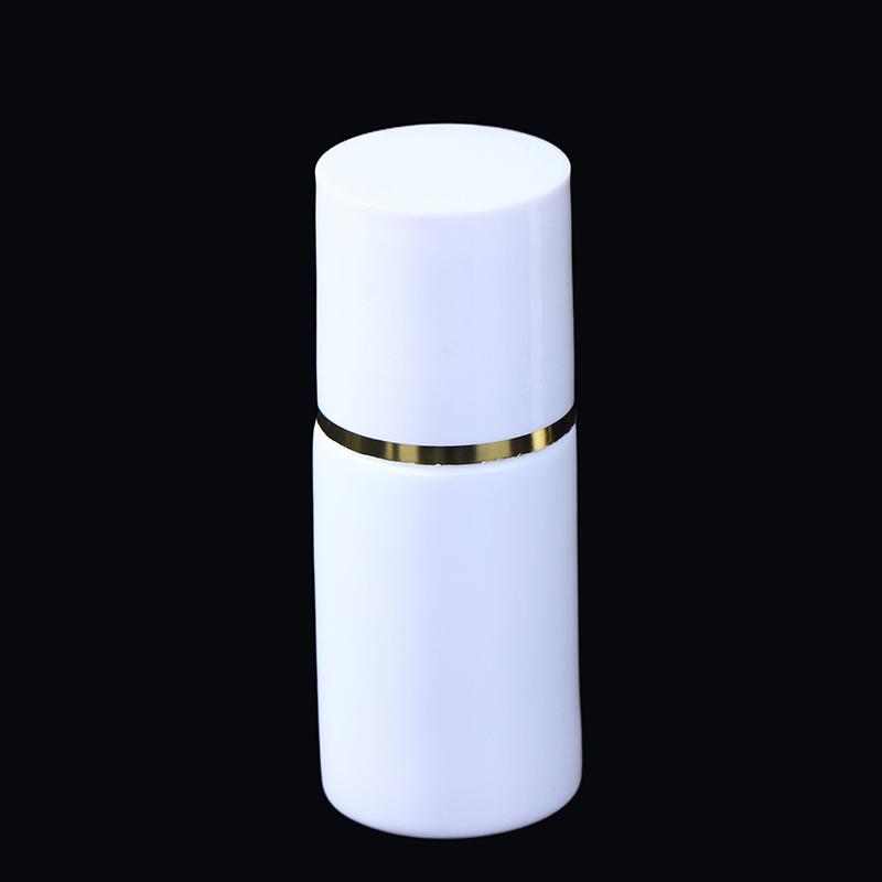 

20 мл Многоразовый аппликатор с губкой Пластиковые пустые бутылочки для лекарств для роста волос Противозудный тампон для заполнения Линимент Жидкость золотой