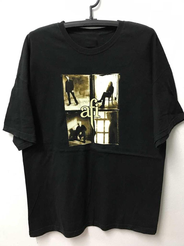 AFI Band T-Shirt Black Cotton T-shirt All Size S-5XL Gift For Fans HT203