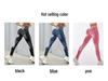 Nahtlose High-Waist Po-Lifting Yoga-Hose für Damen - Schnelltrocknend, Schlankmachend, Enganliegend im Denim-Stil für Laufen & Fitness