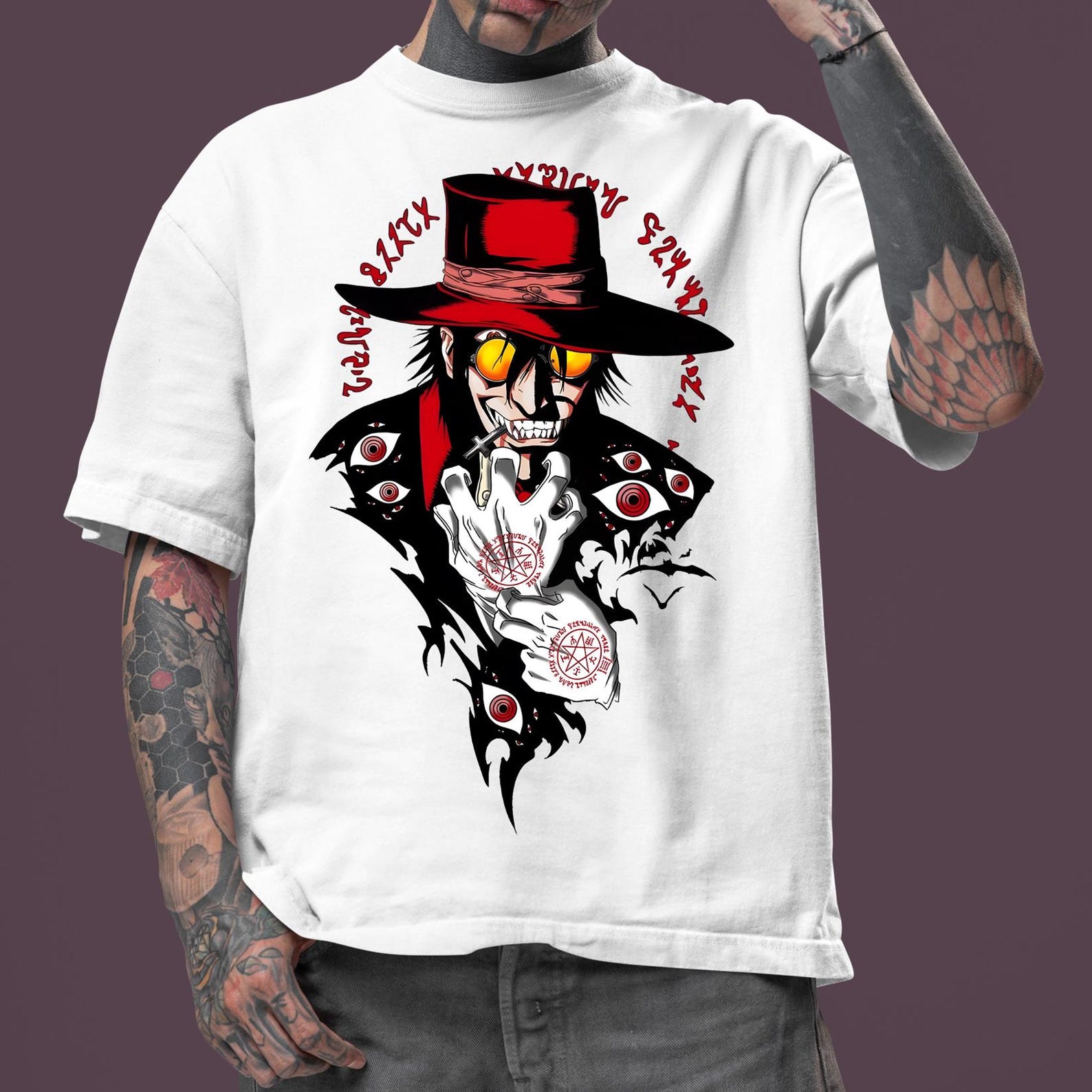 Vintage 90s Anime Graphic Tee - Retro Manga Shirt S