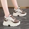 Women's Height Increase CM Platform Dad Shoes Versatile Small Inner Height Increase Casual Shoes Popular Slope Heel Sports Shoes