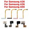 Fingerprint Sensor Flex Cable For Samsung Galaxy A26 A36 A56 Finger Print Scanner Power On Off Home Button Mobile Phone Parts