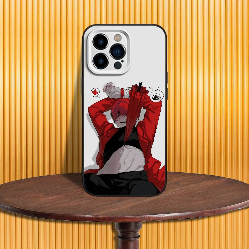 

Mr Scarletella H-Homicipher For iPhone 17,16,15,14,13,12,11,Air,X,XR,Pro,Max,Plus TPU Soft Skin-friendly Cover iPhone15pro