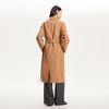 VEROMODA Women's Pure Wool Belted Double-Sided Coat