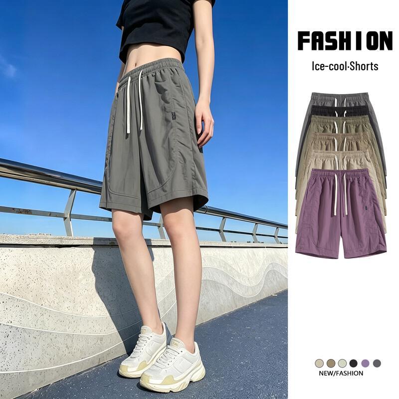 Baleno Men s Loose Casual Straight-Leg Cargo Shorts 3XL темно серый