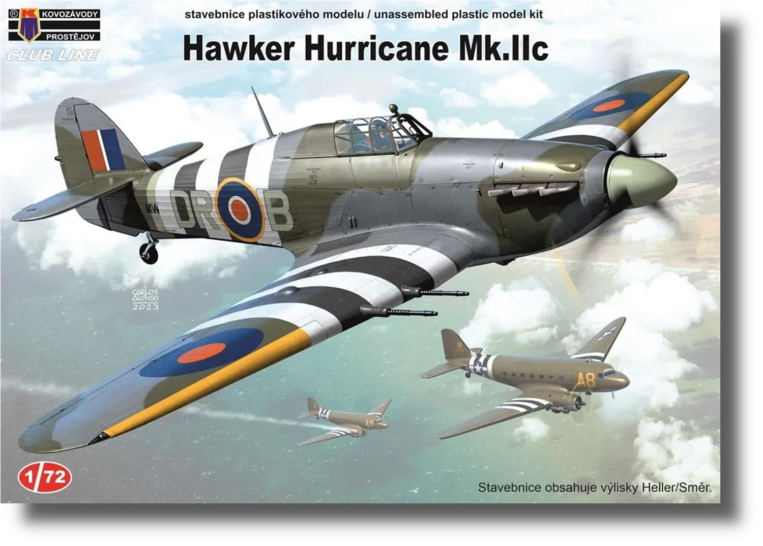 

KP Model Британский Hawker Hurricane Пластиковая модель KPMCLK0012 1/72 Mk.2c