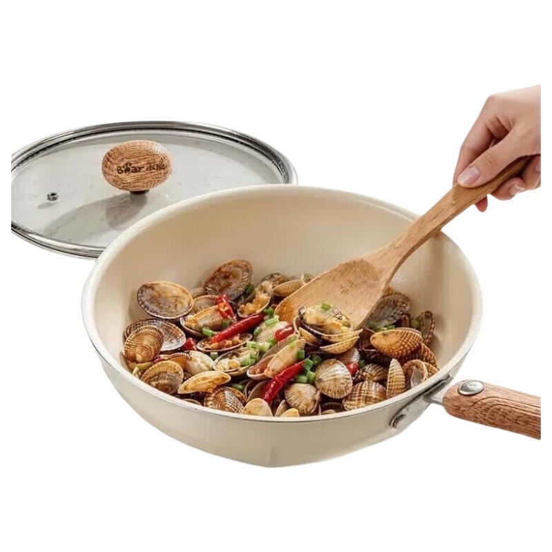 Медведь Титановый Керамический Антипригарный Вок 24cm