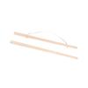 Magnetic Wood Poster Frame Hanger Strong Magnetic Force Smoother Edges Length 61cm Wood Poster