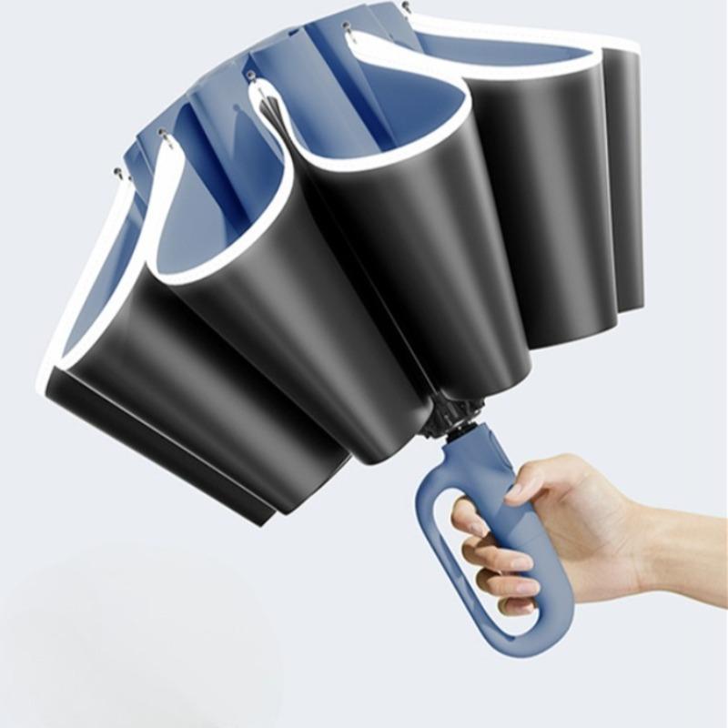 32 Bones Automatic Reverse Folding Umbrella with Ring Buckle for Men Women Car Inverted Windproof UV Umbrellas mini umbrella