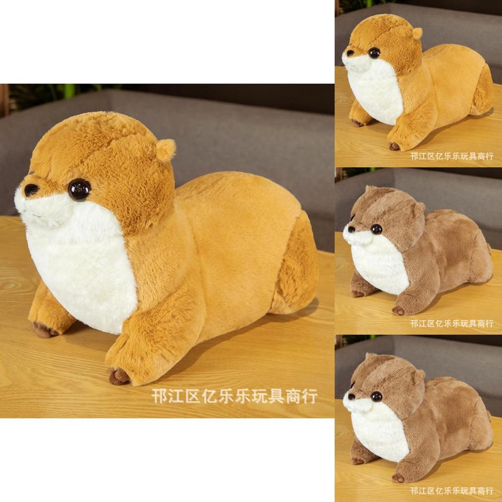 Soft And Cuddly Otter Plush Toy For Kids With Adorable Realistic Design And Comforting Pillow Features