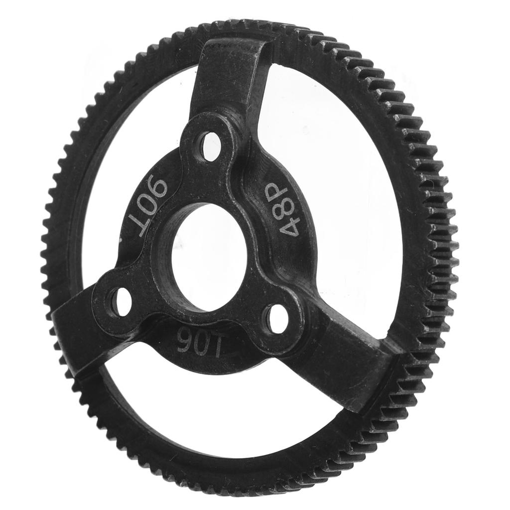48P Steel Spur Gear Hardened RC Steel Spur Gear Set for Traxxas Slash 2WD 110 RC Car Upgraded
