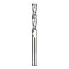 SpeTool Spiral Router Bits with Down Cut 1/4 Inch Cutting Diameter, 1/4 Inch Shank 3 Inch Extra Long HRC55 Solid Carbide CNC End Mill for Wood Cut,