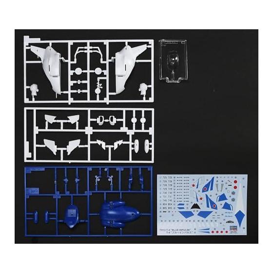 Hasegawa Egg Plane Air Self-Defense Force T-4 Blue Impulse Non-Scale Plastic Model TH13