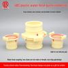 Durable ABS Plastic Quick-Connect Water Hose Connector, Corrosion & Drop Resistant, Available in Sizes: 1, 2, 3, 4 Inch.