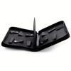 BEPAN Large Capacity Hairdressing Scissor Storage Case Barber Scissor Haircut Tool Organizer with Multi Compartments Zippered Pocket