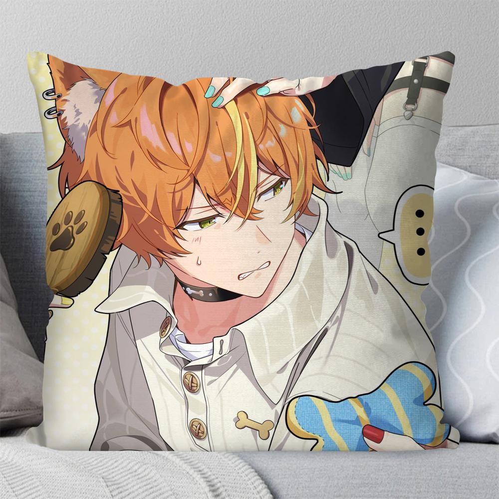 

Akito Shinonome Animation P-Project Sekai Pillow Case Square Pillow Bedroom Sofa Leisure ComfortLivingRoom Home Decoration 40X40 12x12Inch