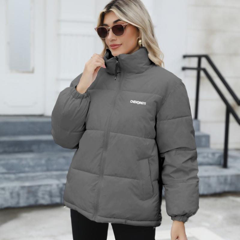 Осень-зима с длинными рукавами и полувысоким воротом на молнии — фото 13