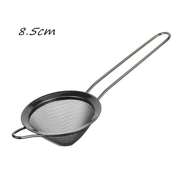 Stainless Steel Cocktail Strainer Fine Mesh Conical Cocktail Filter Sieve for Removing Juice Strainer Bar Tool Tea Strainers